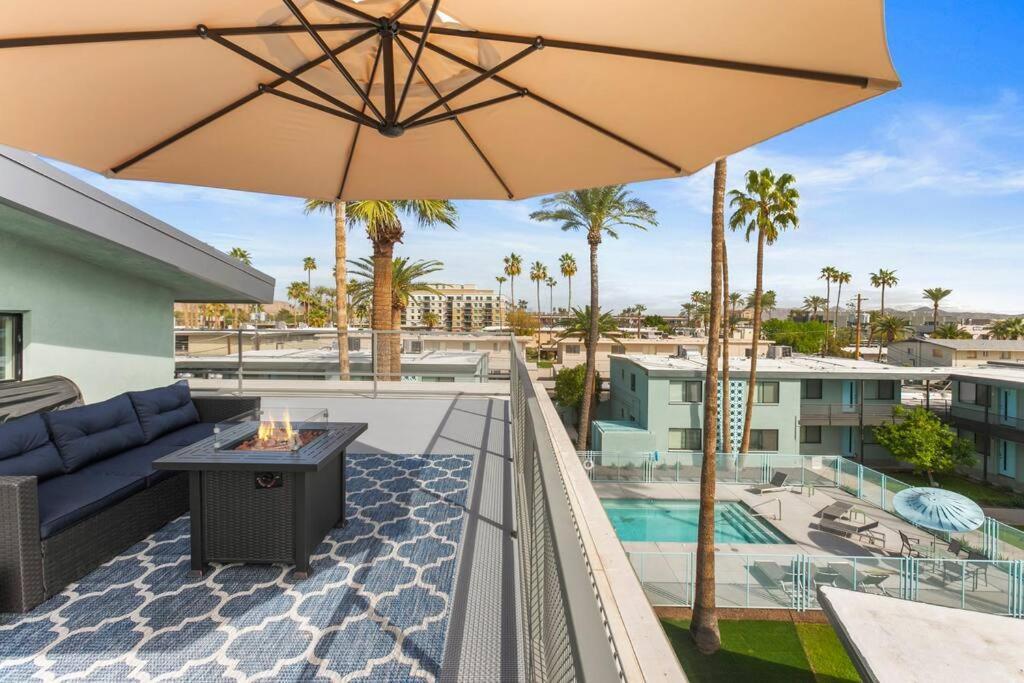 Large Studio Rooftop & Poolside - Walk To Old Town Scottsdale Luaran gambar
